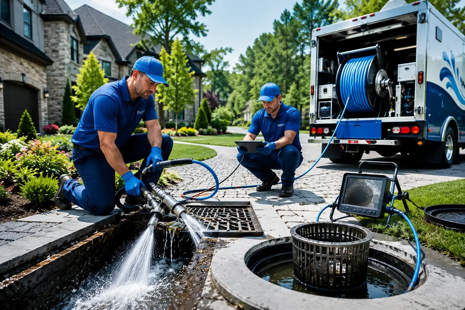 Local outdoor drain cleaning professionals in Allentown, PA